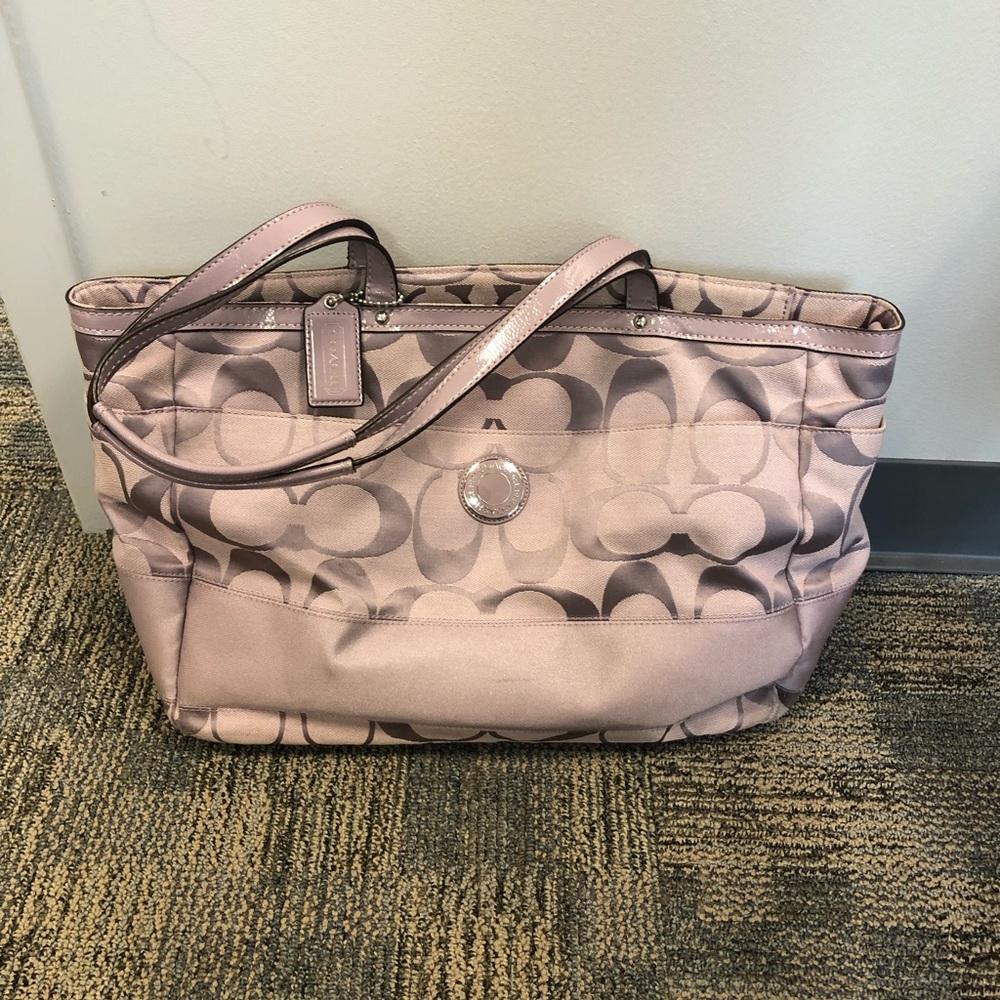 Coach multi purpose tote